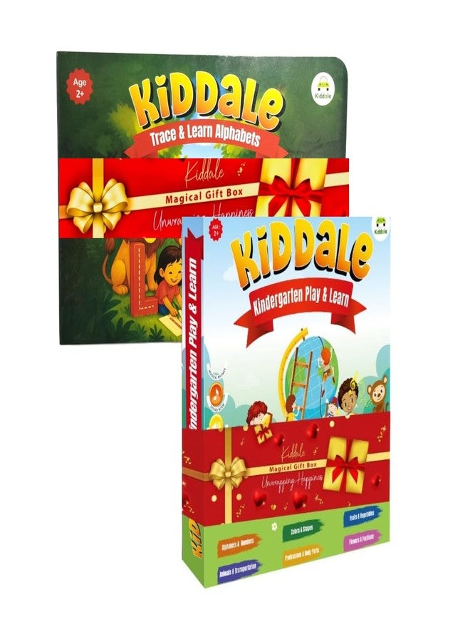 Kiddale ABC 123 Musical Sound Book for Kids with 1 Board Book on Alphabets Tracing| Best Gift for 2-5 Years Kids - Image 1